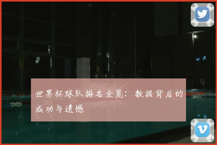 世界杯球队排名全览：数据背后的成功与遗憾