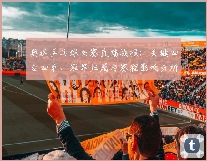 奥运乒乓球决赛直播战报：关键回合回看、冠军归属与赛程影响分析